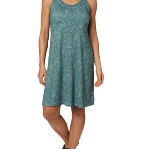 Columbia Green Sleeveless Scoop Neck Sundress